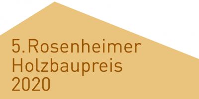 5. Rosenheimer Holzbaupreis 2020